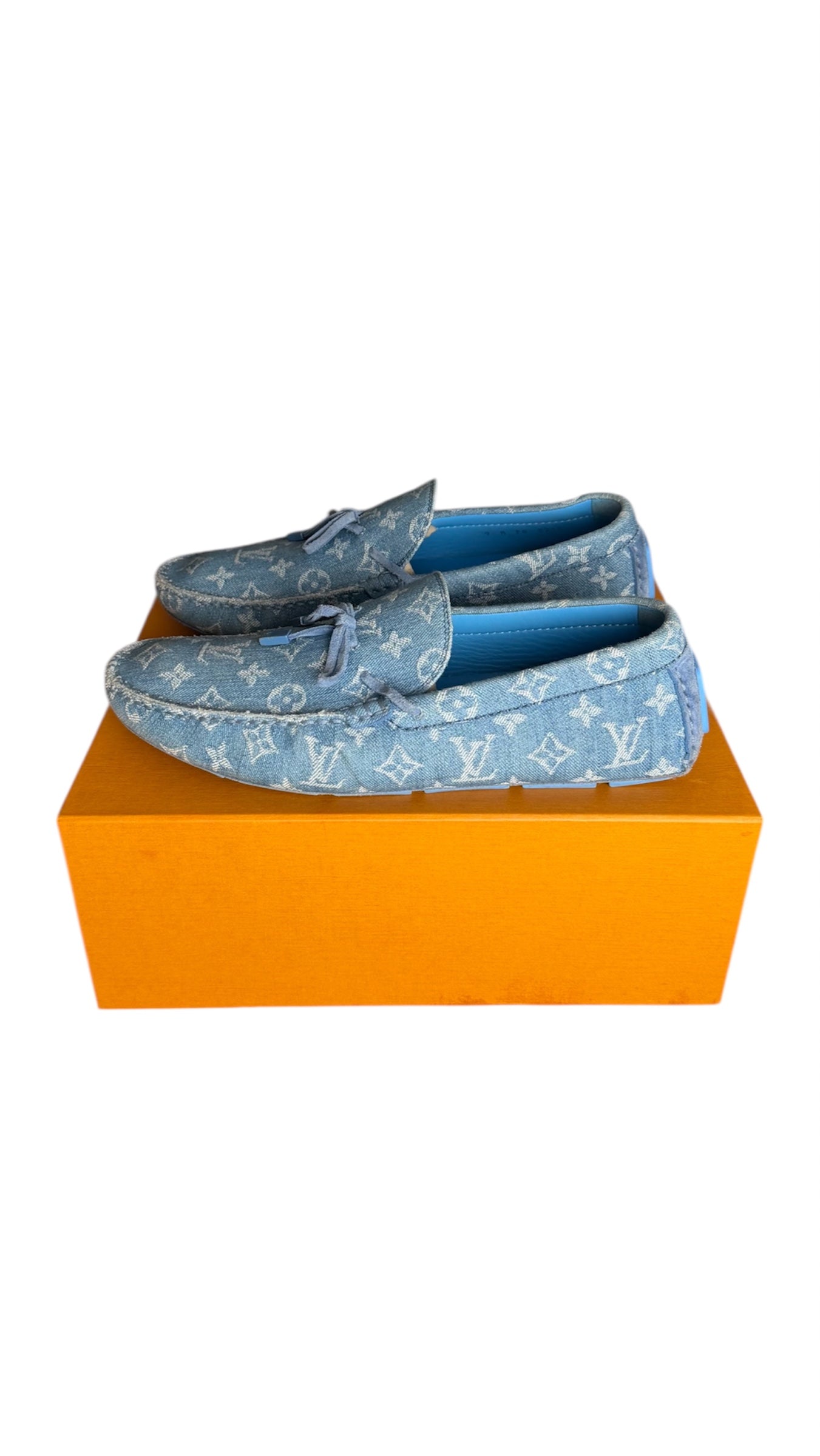 Louis Vuitton Denim Loafers