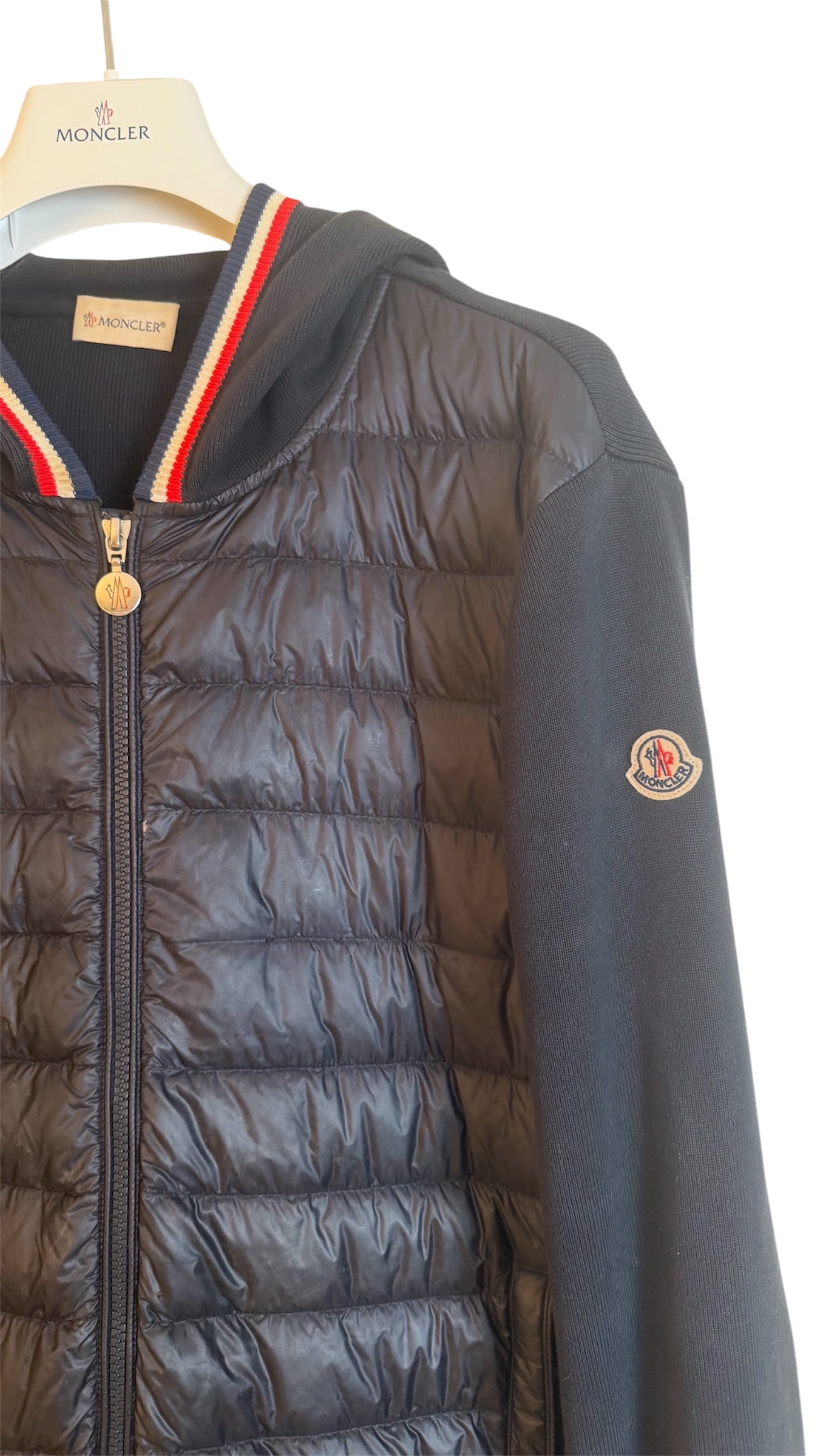 Moncler Cardigan Navy Blue