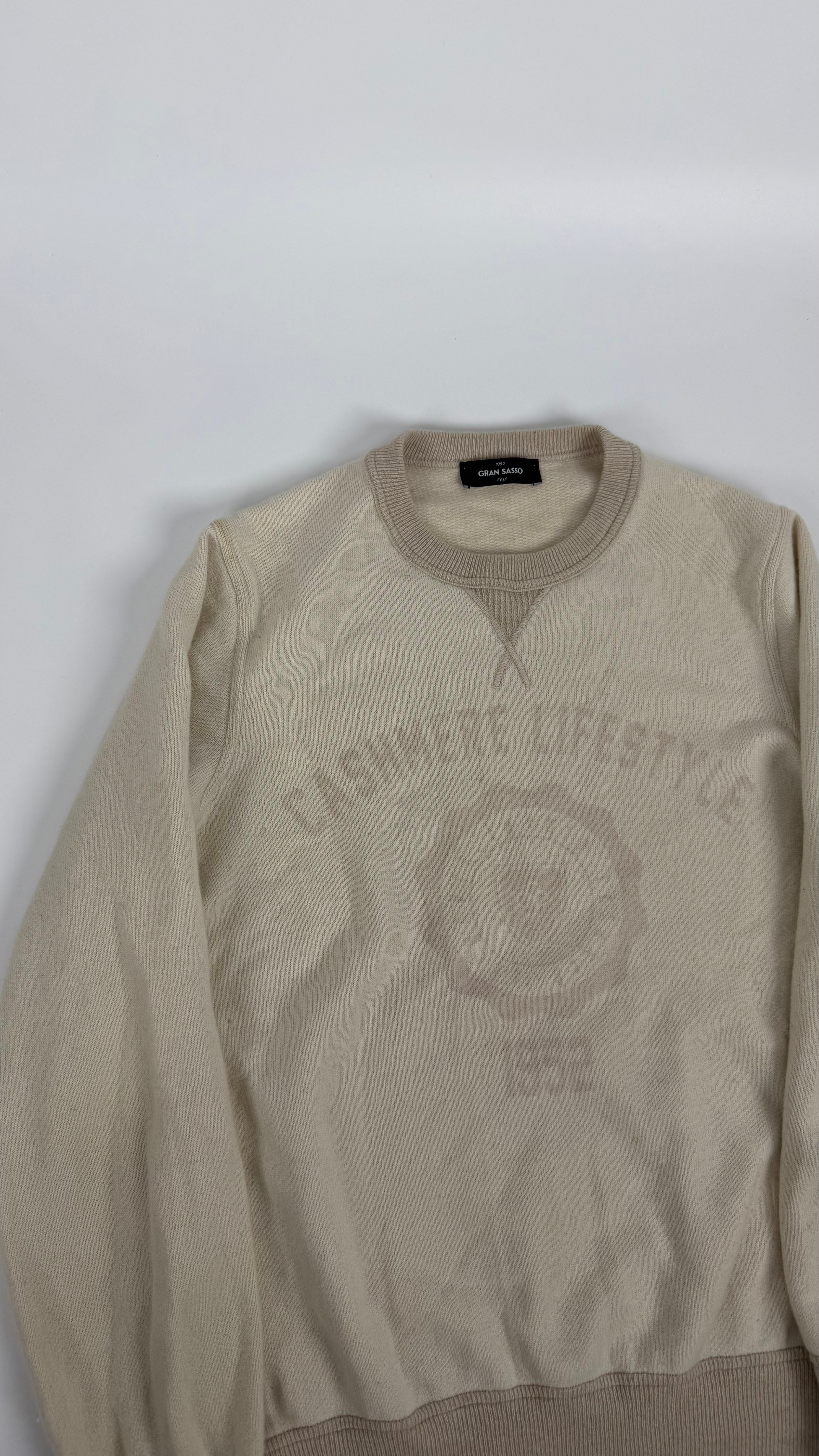 Gran Sasso Cashmere Crewneck (M)