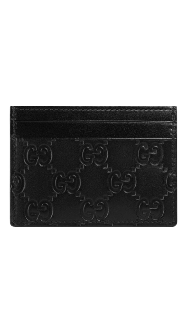 Gucci Monogram Cardhollder Black