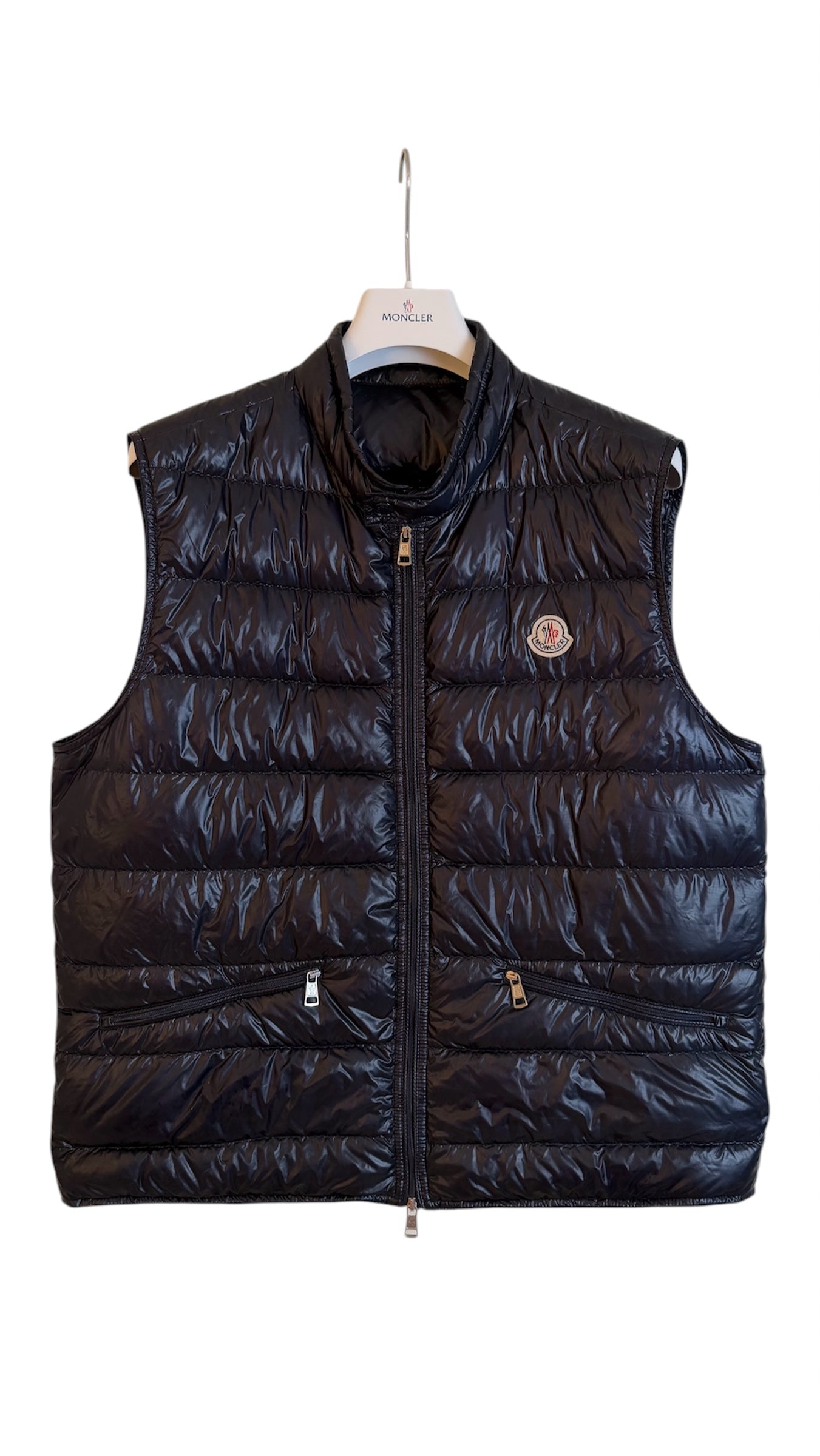 Moncler Gui Vest Navy