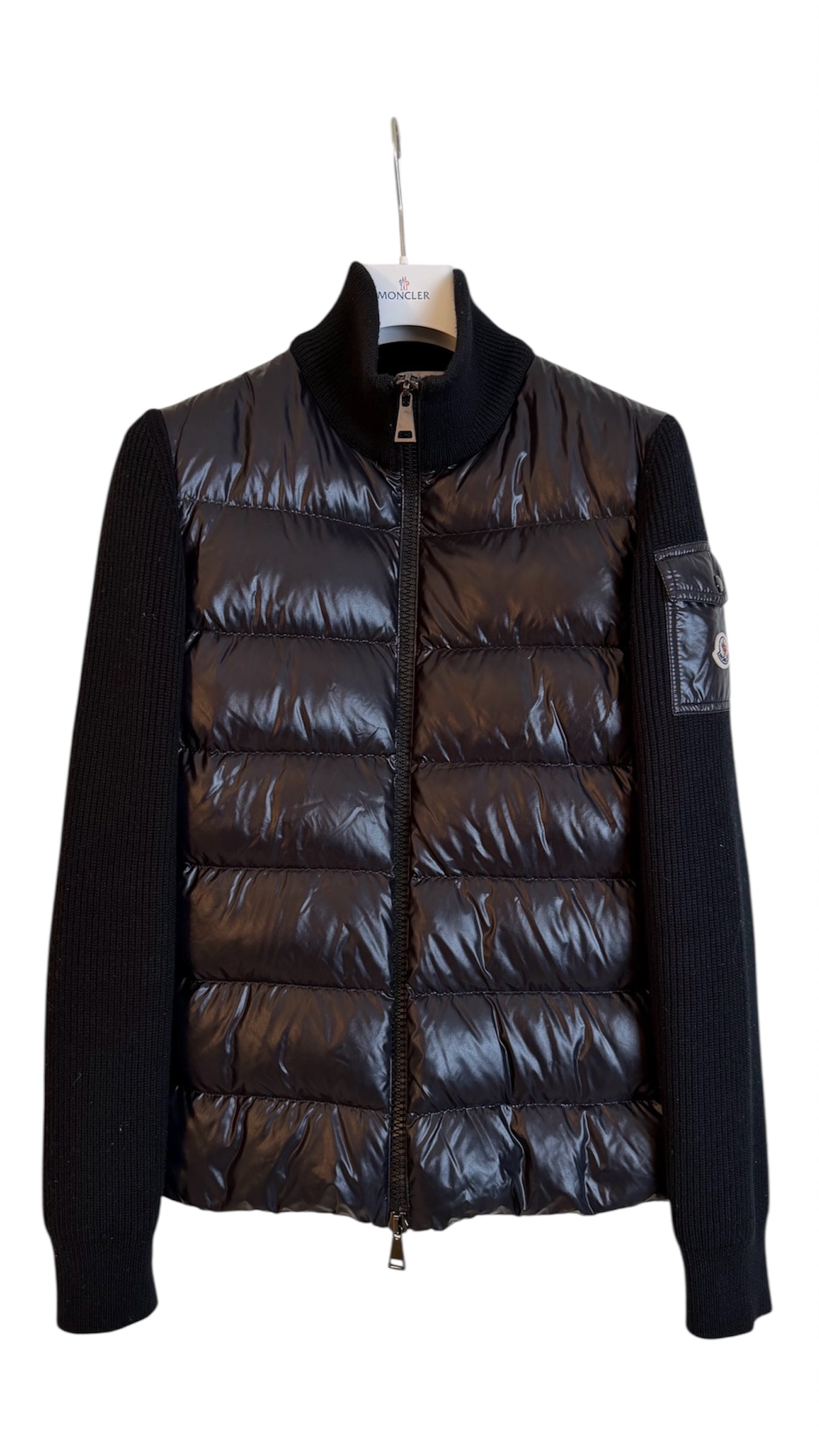 Moncler Tricot Cardigan Black