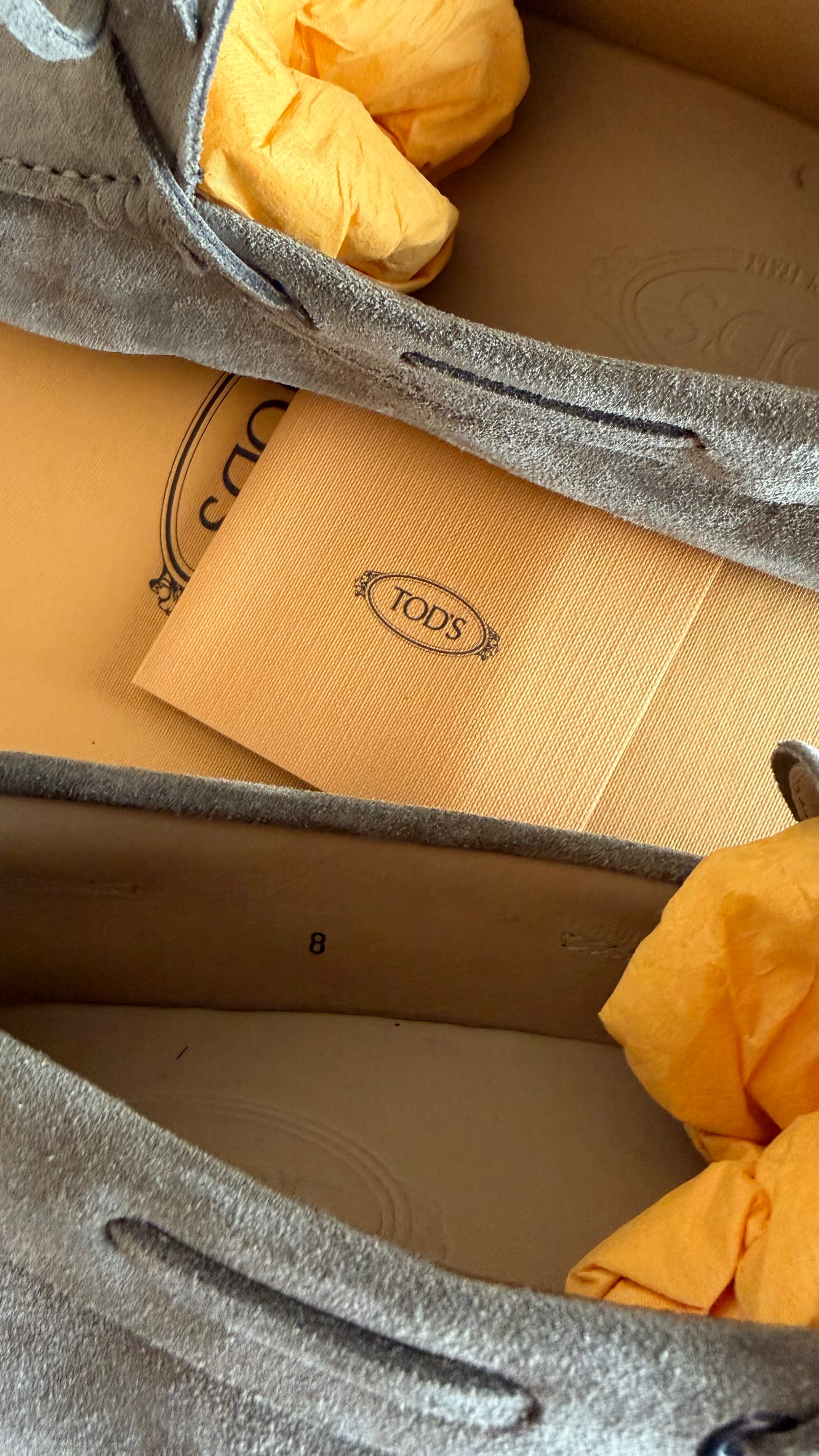 Tods Loafers Khaki Green