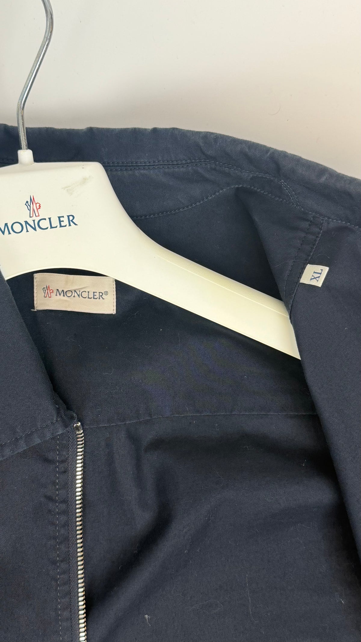 Moncler Overshirt Navy Blue / XL