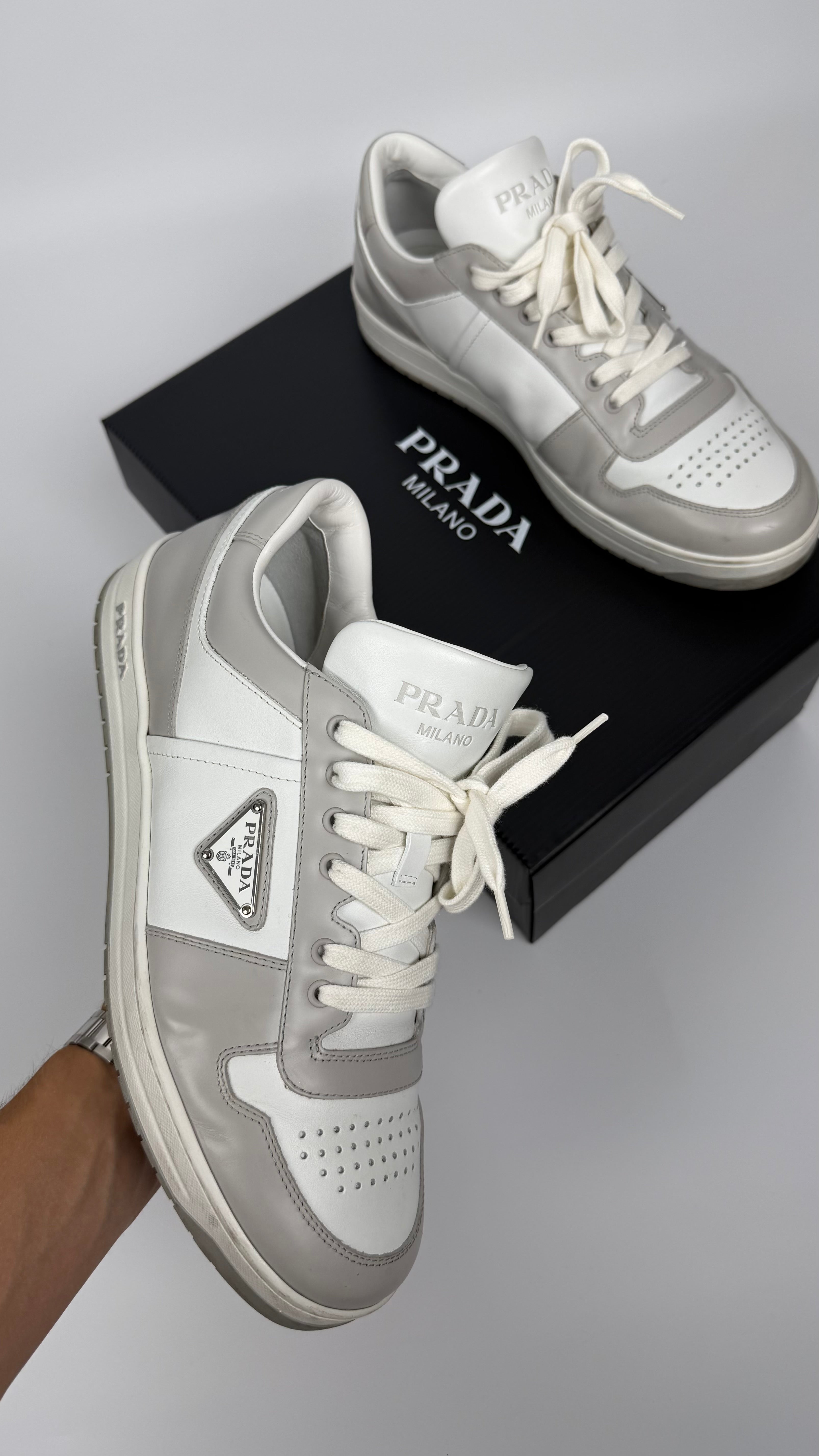 Prada Logo Sneakers (43)