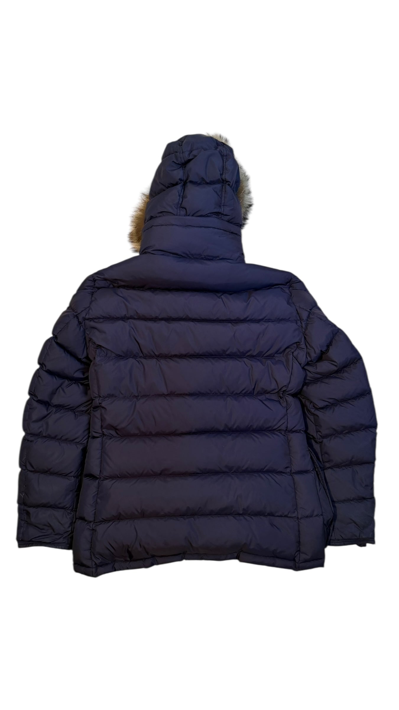 Moncler Cluny Parka Navy Blue