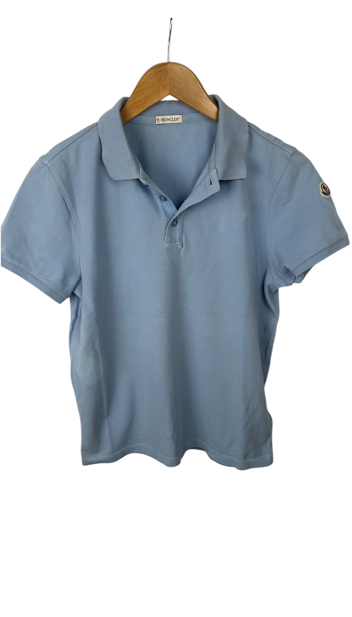 Moncler Polo Baby Blue