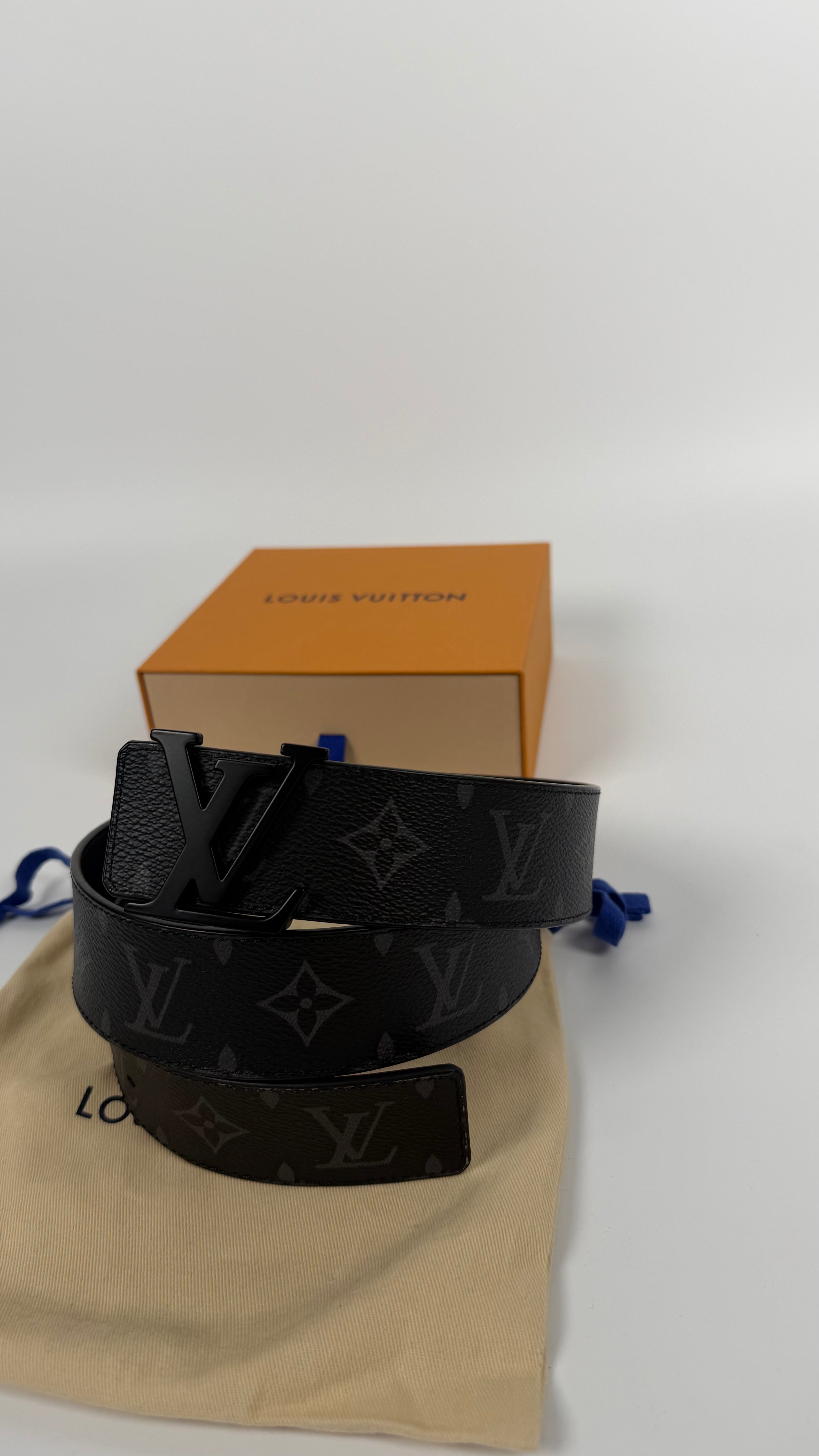 Louis Vuitton Eclipse Monogram Belt (85 cm)