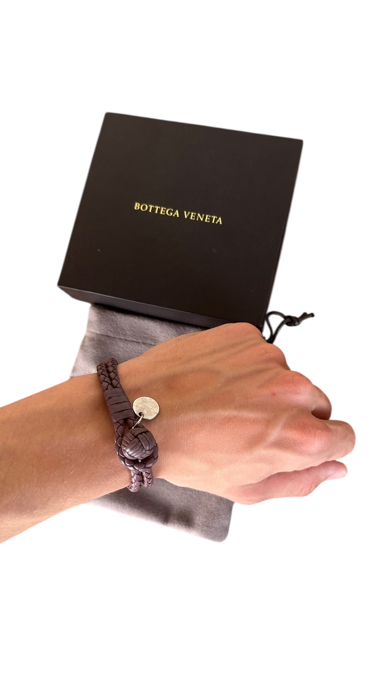 Bottega Venetta leather bracelet