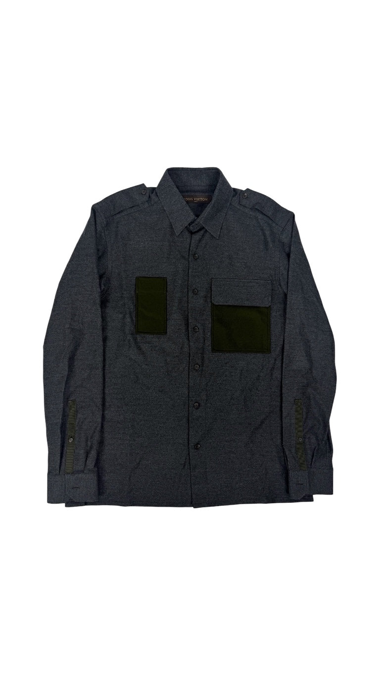 Louis Vuitton Wool Shirt Grey (M)