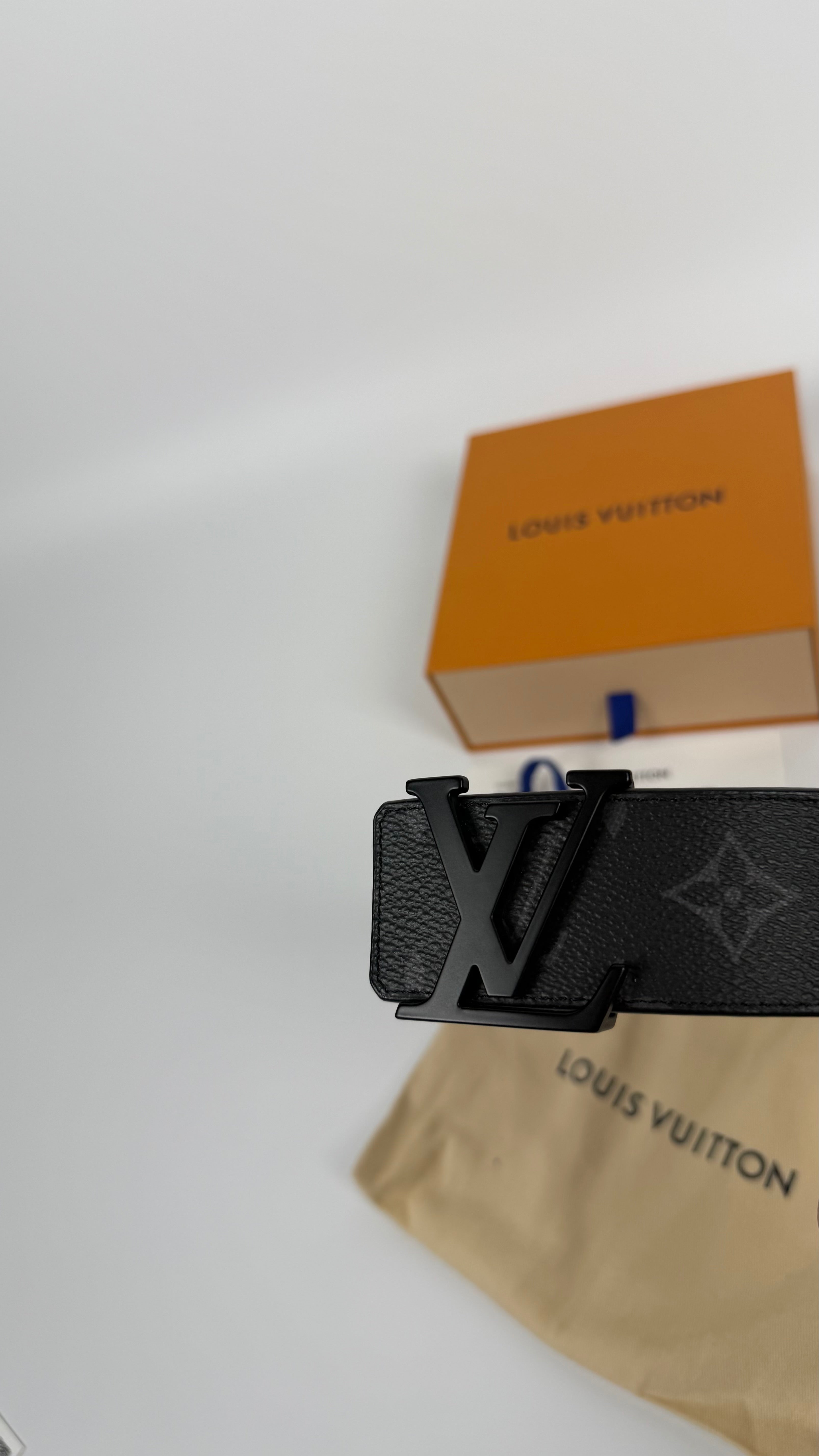 Louis Vuitton Eclipse Monogram Belt (85 cm)