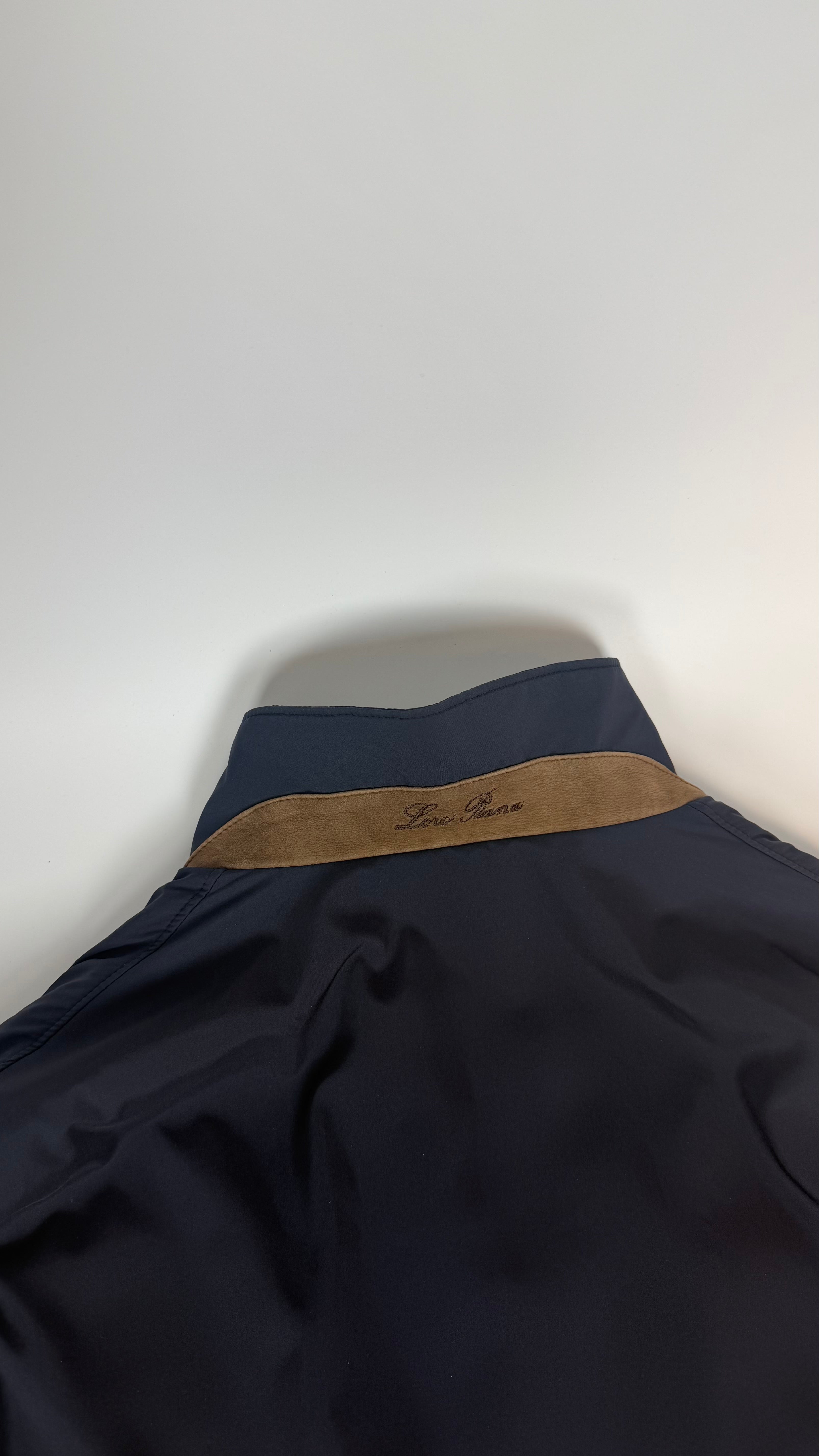 Loro Piana Cashmere Field Jacket Navy (M)
