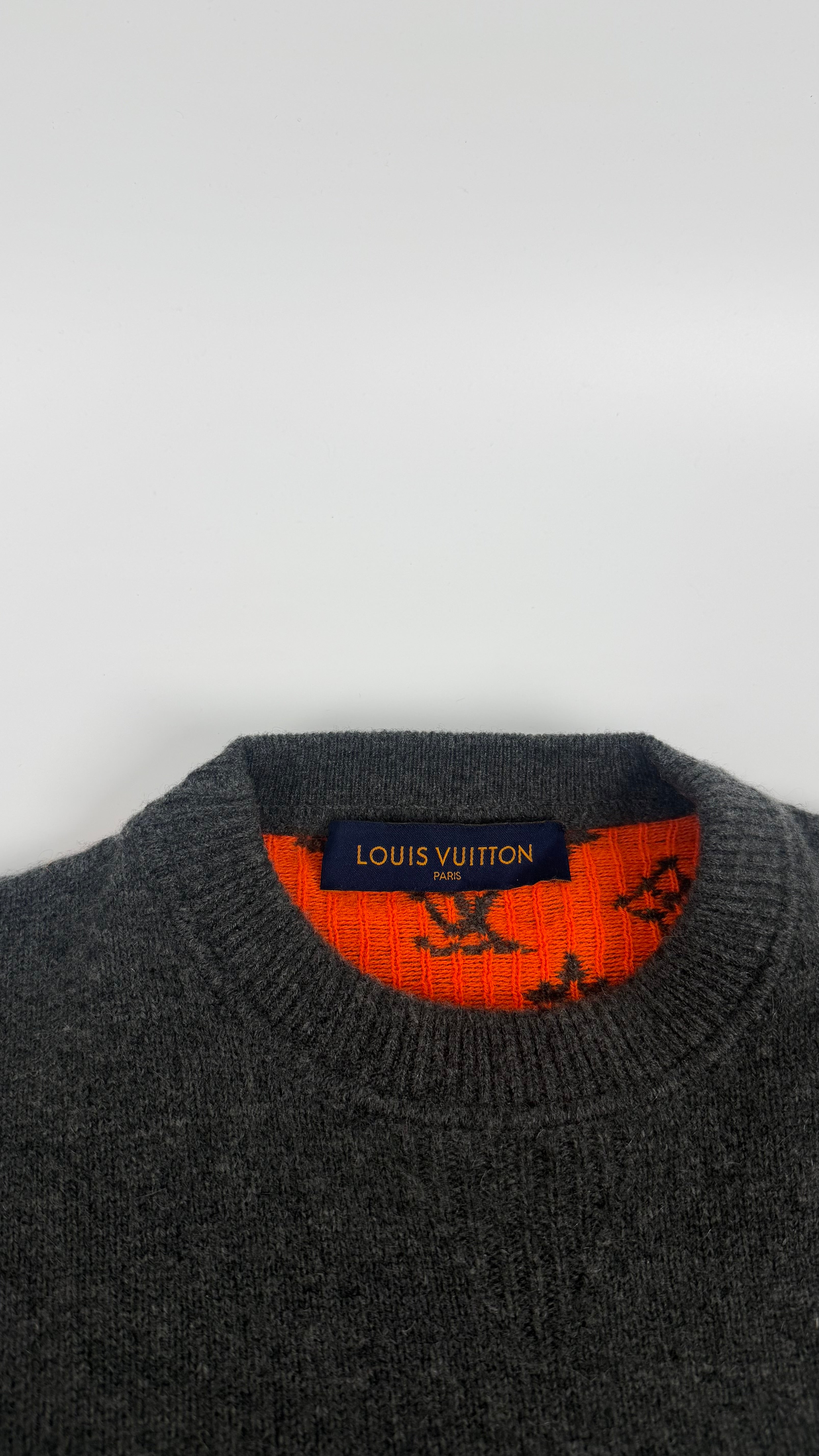 Louis Vuitton Cashmere Monogram Sweather (S)