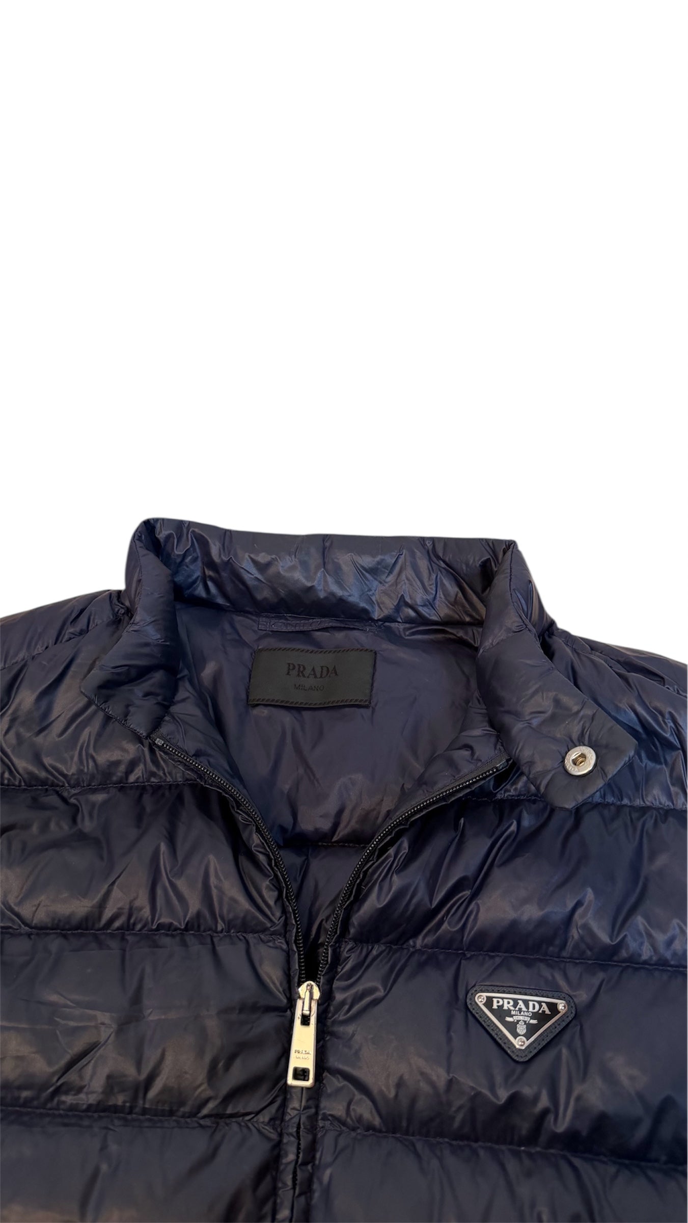 Prada Vest Navy Blue