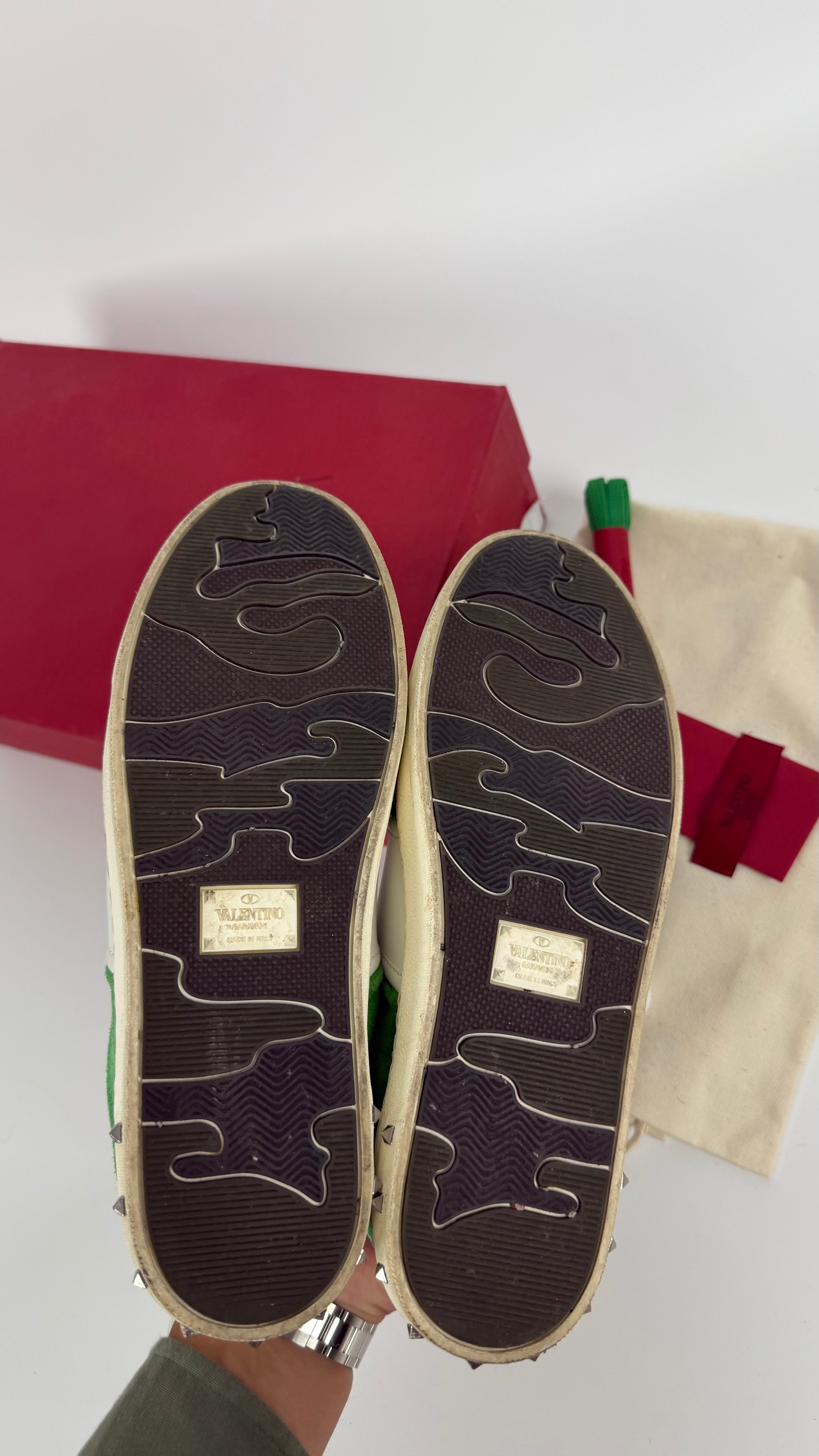 Valentino Flycrew Sneakers Green (38)