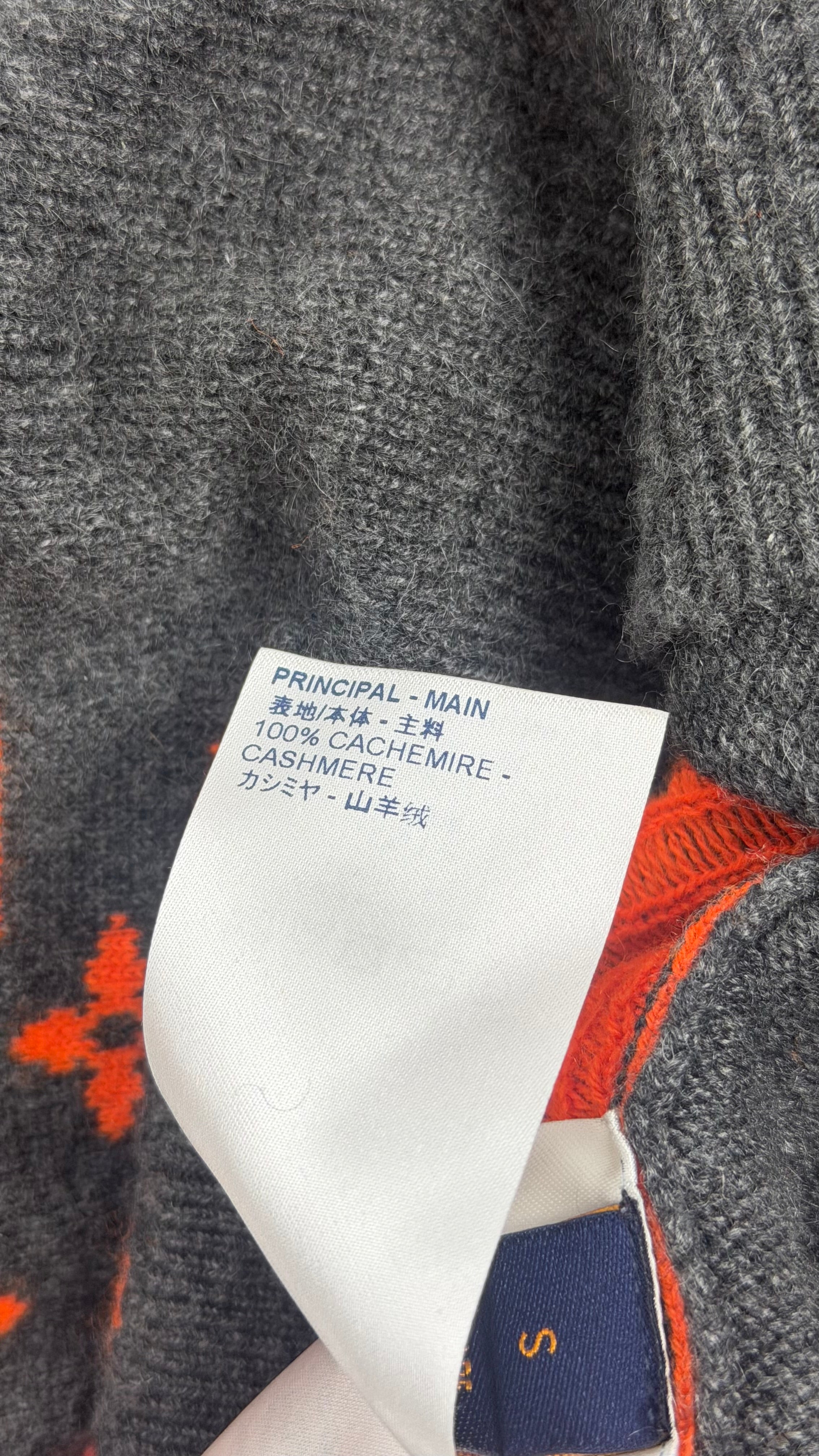 Louis Vuitton Cashmere Monogram Sweather (S)
