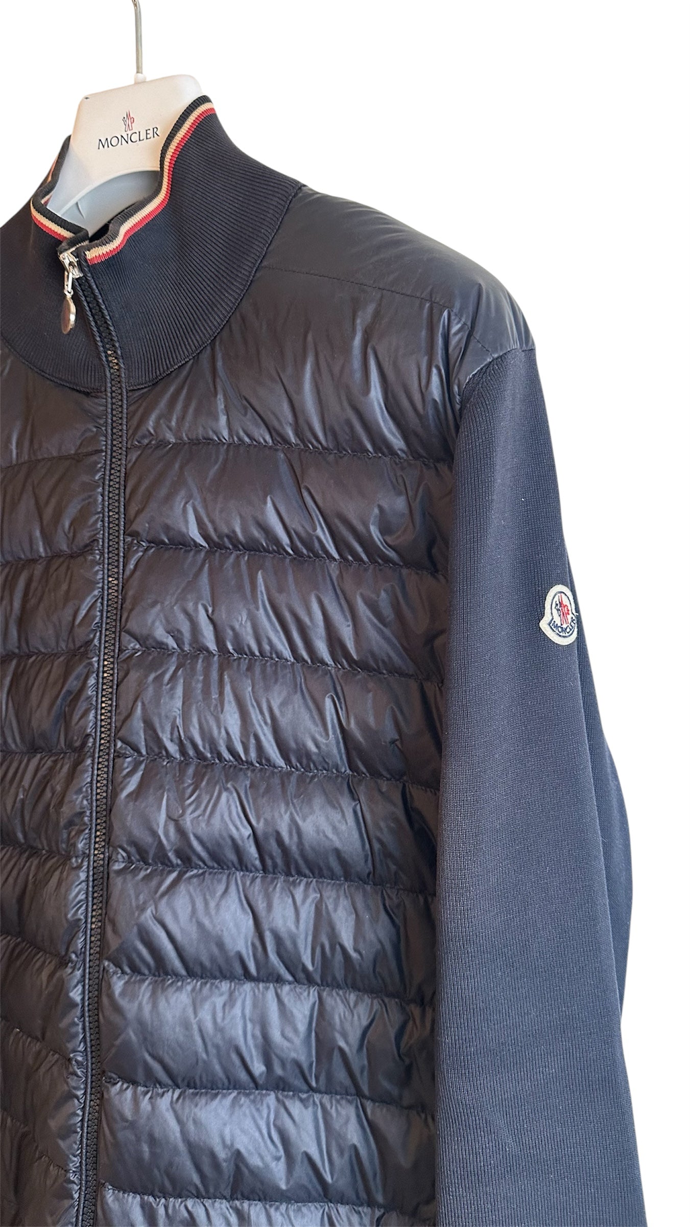 Moncler Cardigan Navy Blue