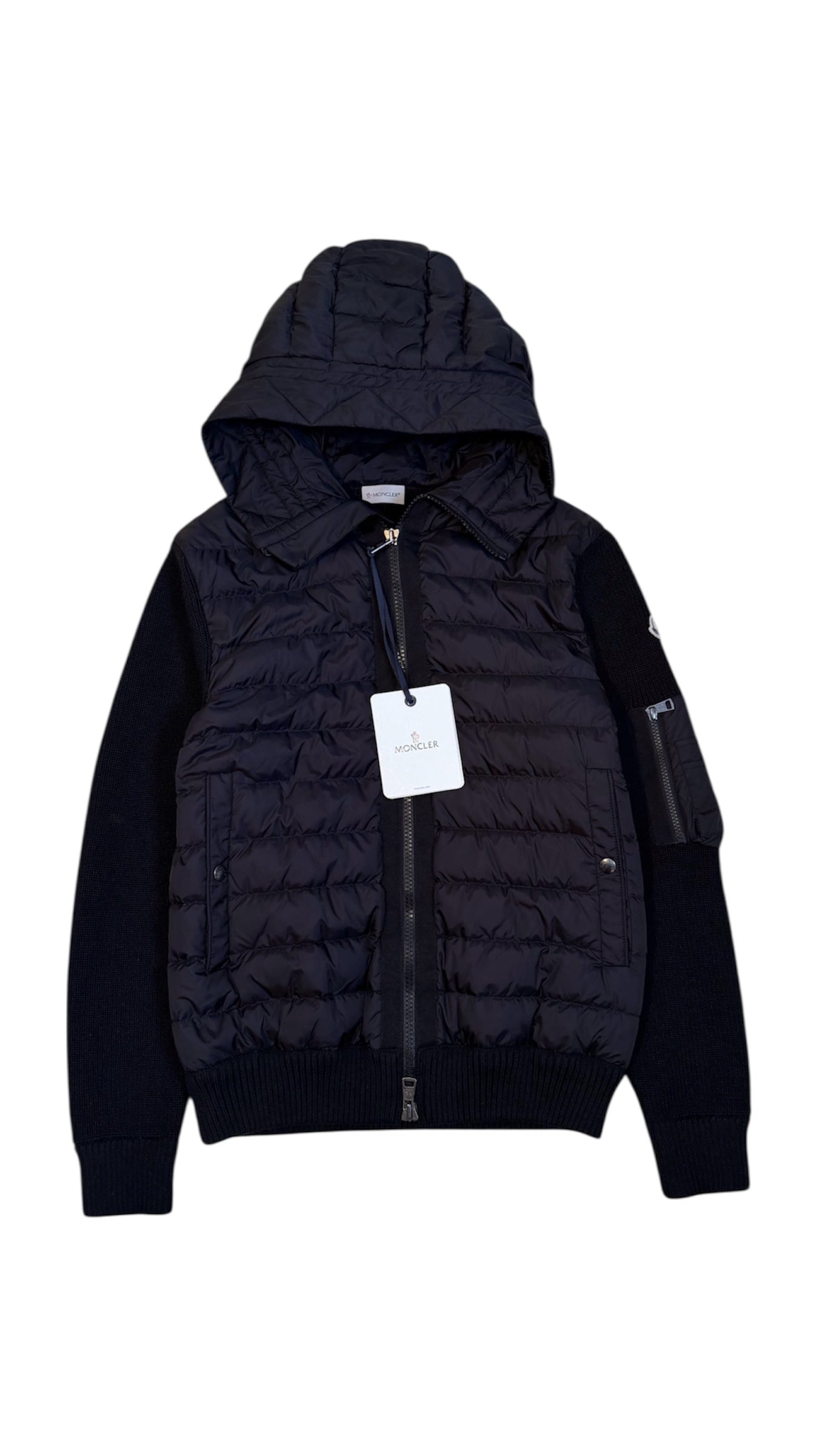 Moncler Tricot Cardigan Black