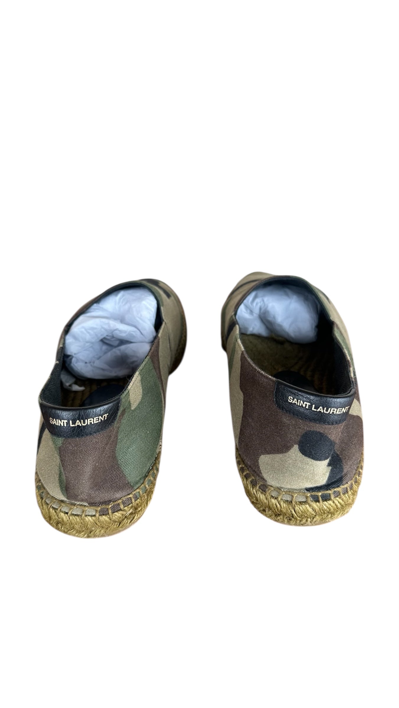 Saint Laurent Camo Espadrilles