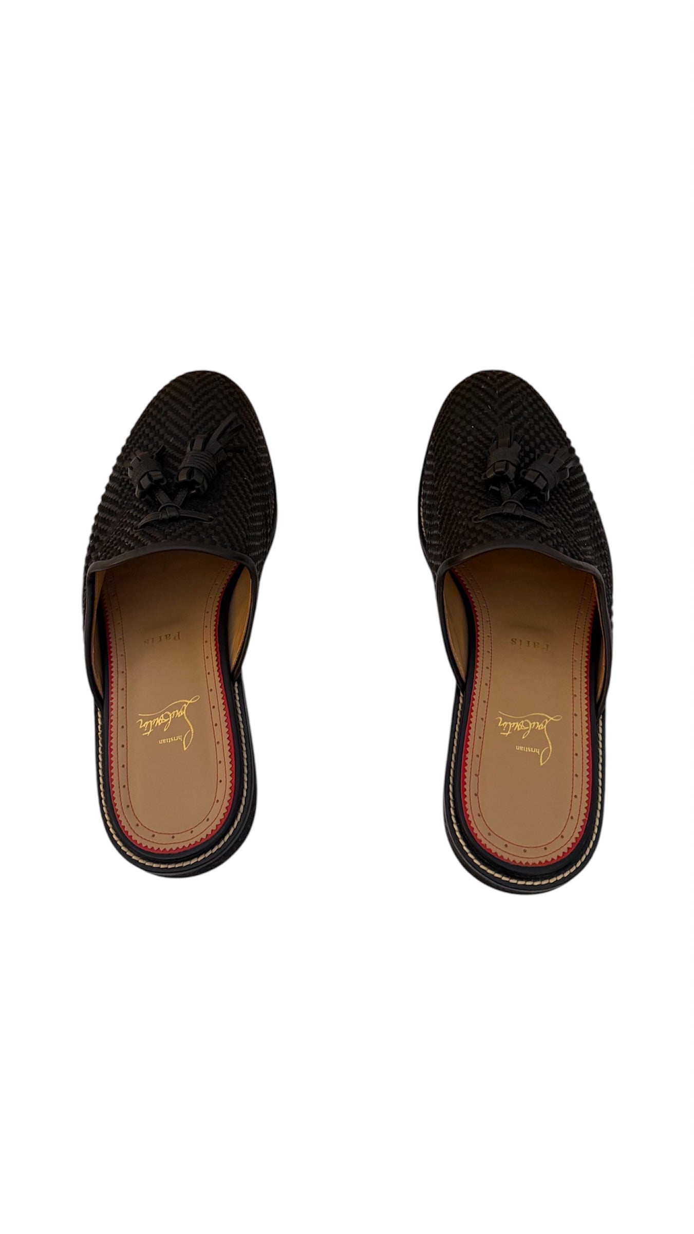 Christian Louboutin Leather Slides