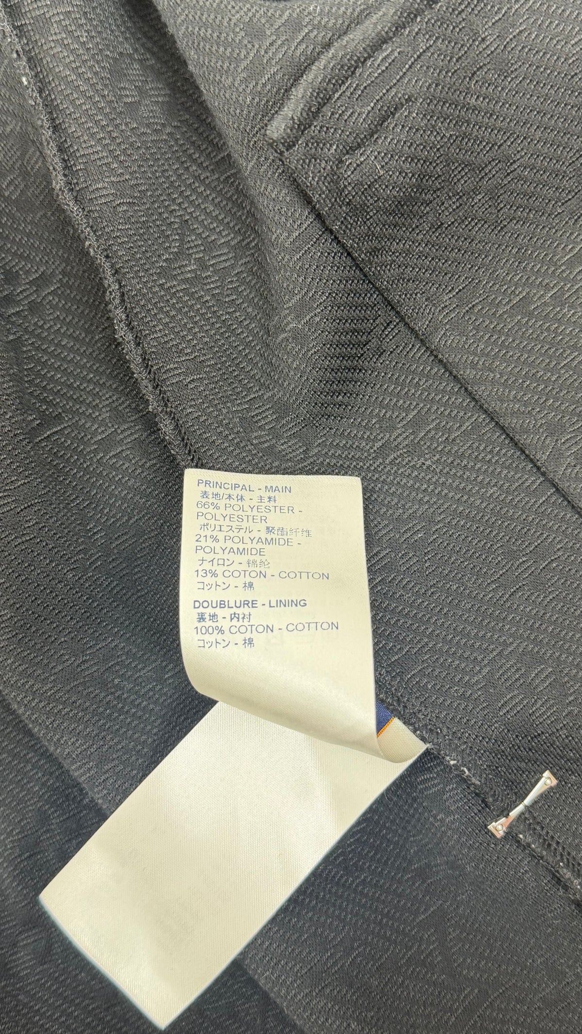 Louis Vuitton Monogram Track Top Noir / M