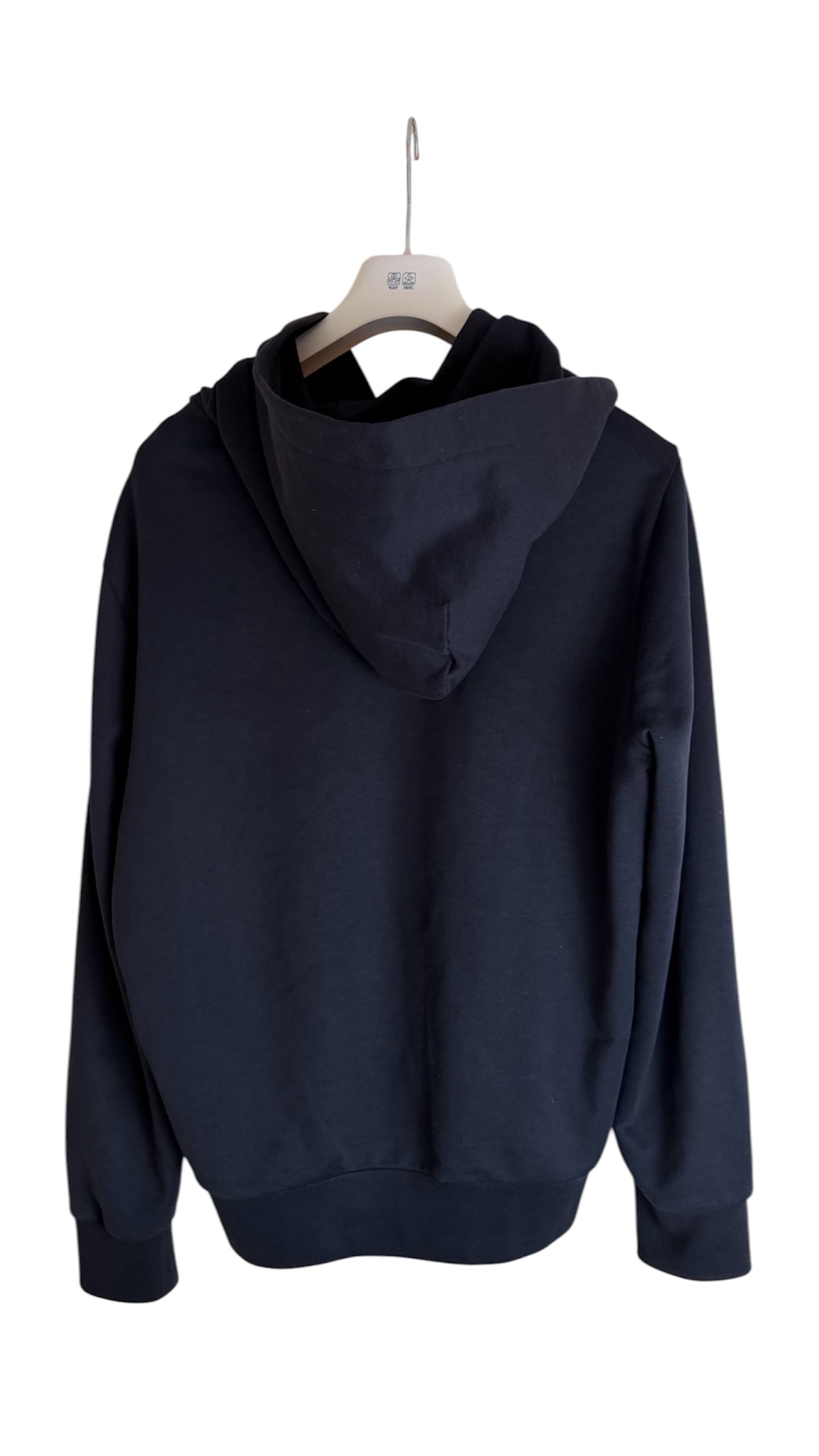 Moncler Logo Hoodie Navy