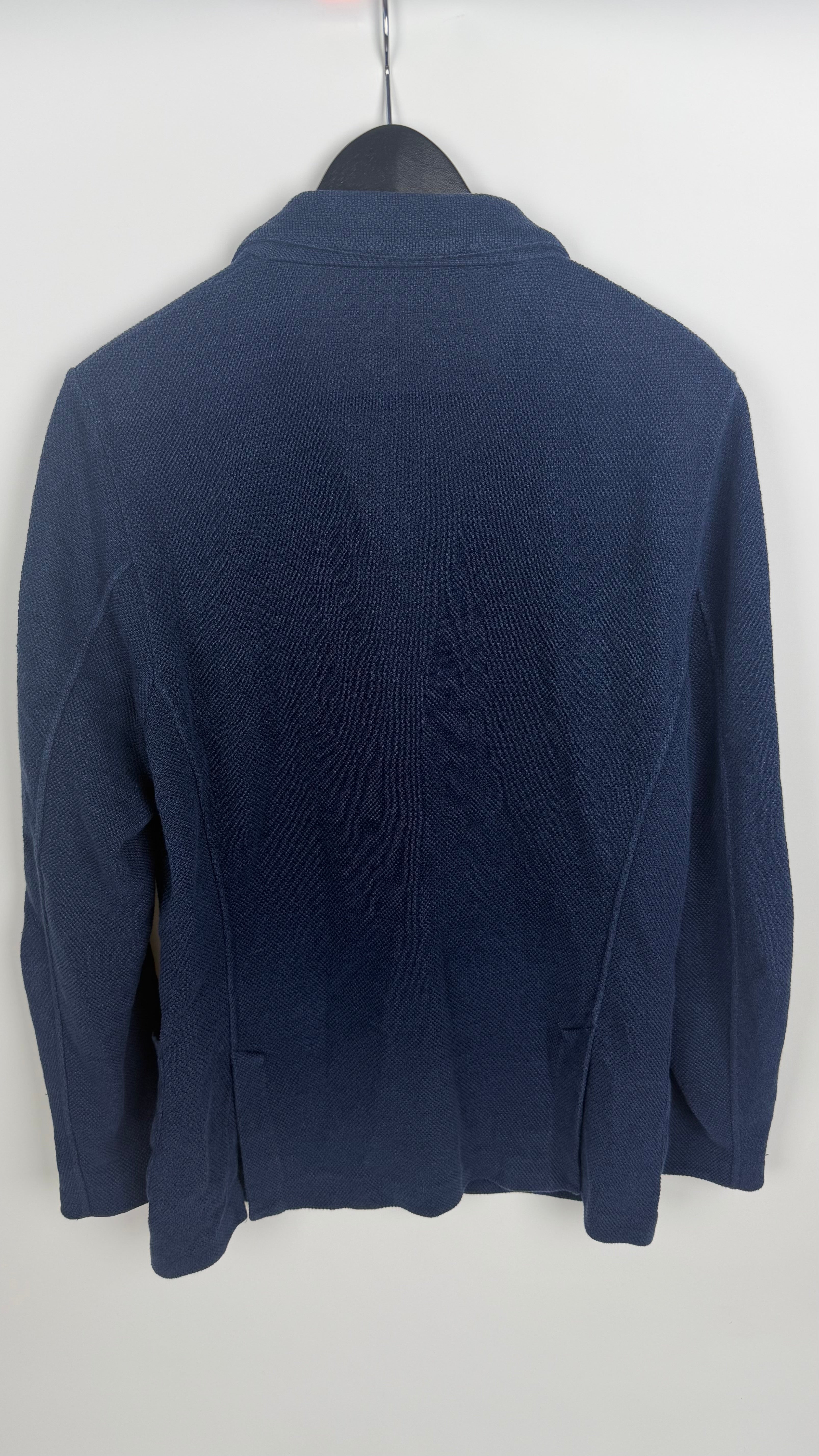 Gran Sasso Blazer Navy Blue Knitted (48)