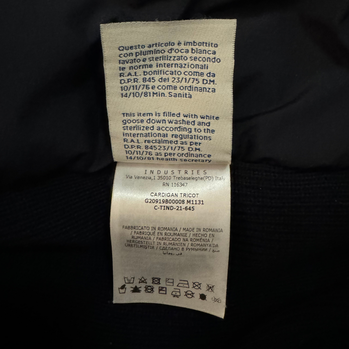 Moncler Wool Cardigan / XXL