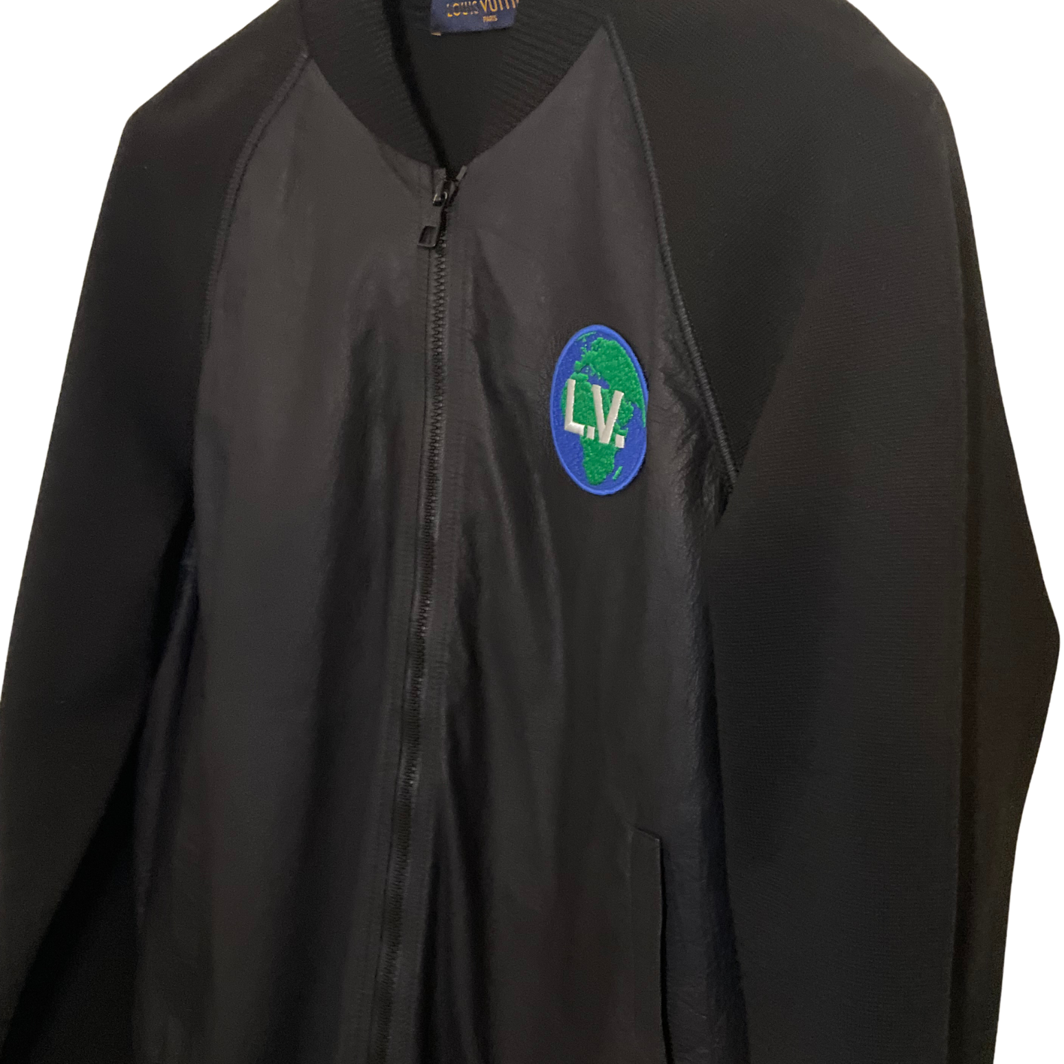 Louis Vuitton Leather Jacket / L