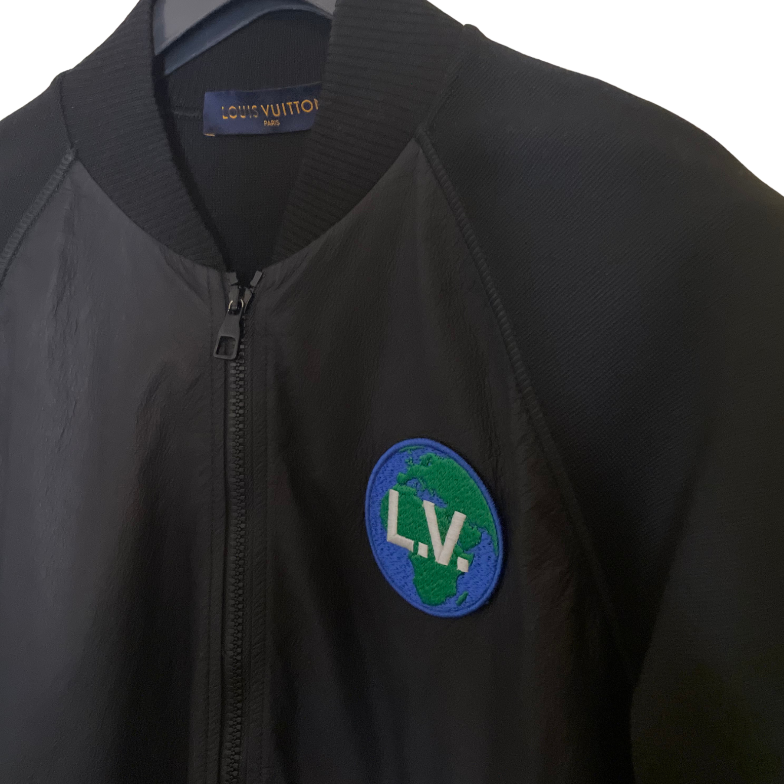 Louis Vuitton Leather Jacket / L