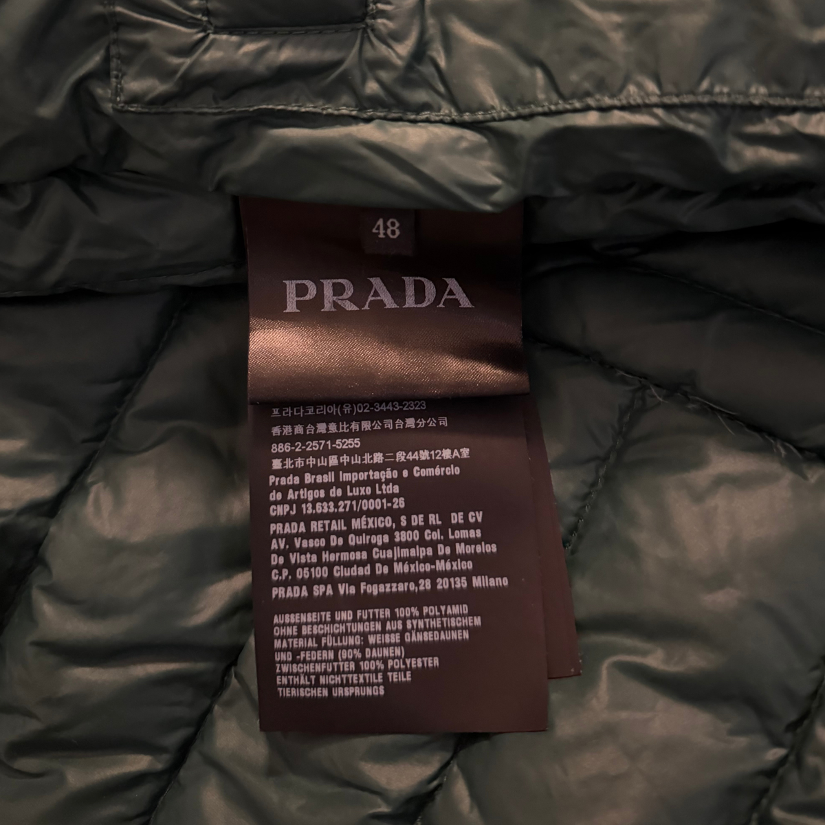 Prada Down Jacket / 48